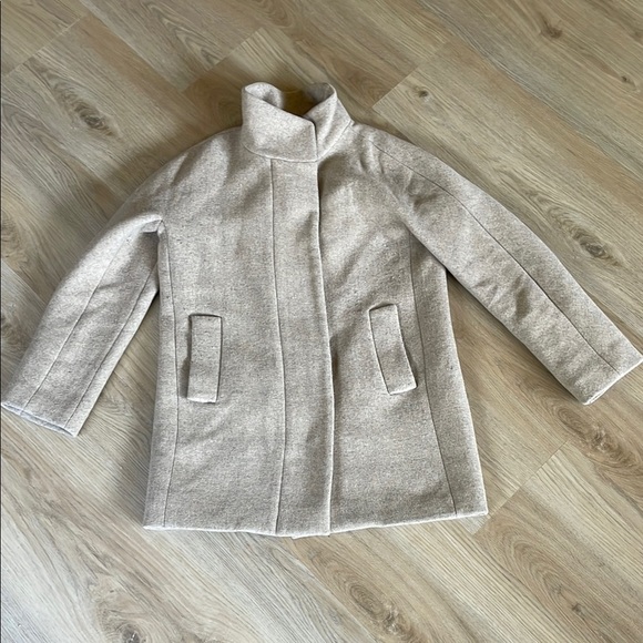 J. Crew Elegant Beige Women's Coat - Picture 7 of 8
